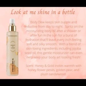 Hydrating Body Oil 7oz. Scents available in photo